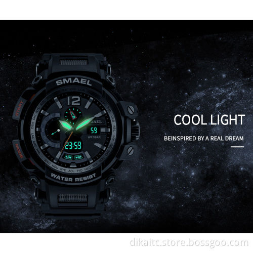 SMAEL Top Brand Luxury Sport Watch Men Digital